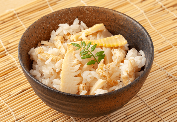 鰹だし炊き込みご飯